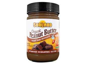 Sunland-Organic-Dark-Chocolate-Peanut-Butter Sunland Organic Dark Chocolate Peanut Butter Metropolitan Mamas BEST SNACKS